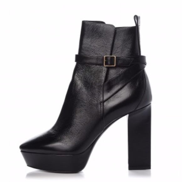 Saint Laurent AUTHENTIC!! Platform Boots Size 39 - Picture 1 of 9